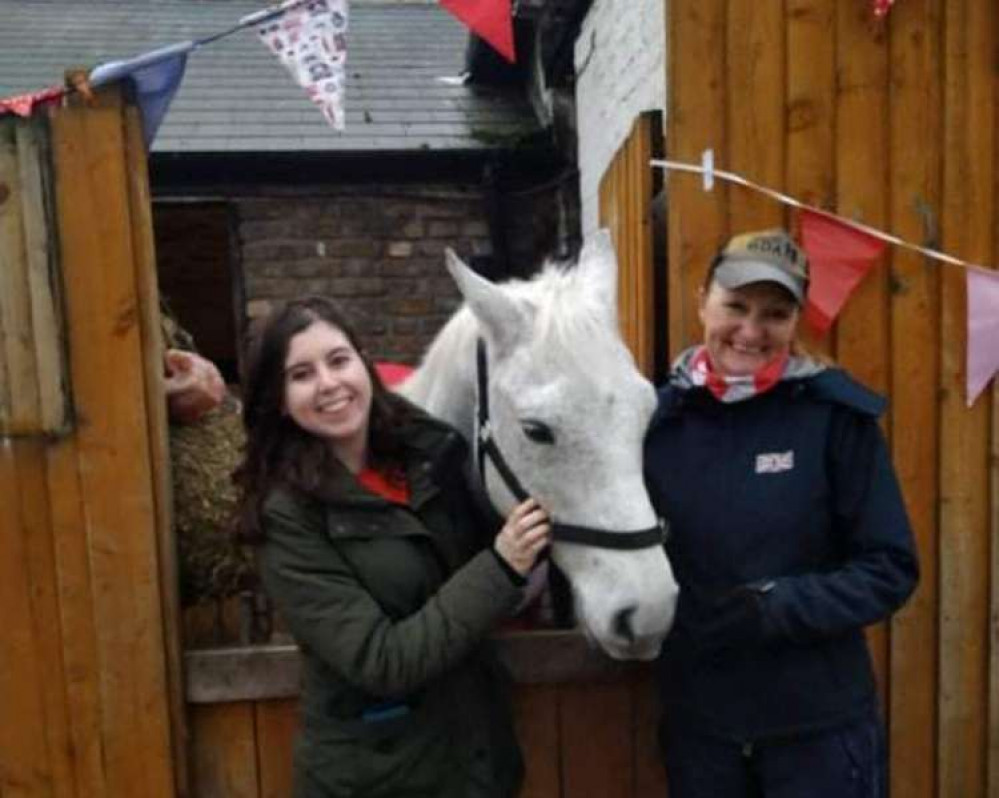 Natalie and Teddington Nub News editor Ellie Brown (Image: Nub News)