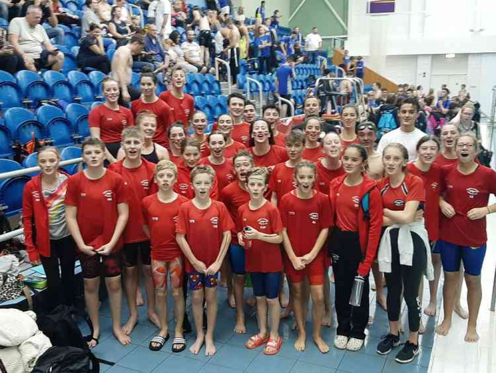 The club has 130 swimmers who can't wait to get back in the pool The club has 130 swimmers who can't wait to get back in the pool