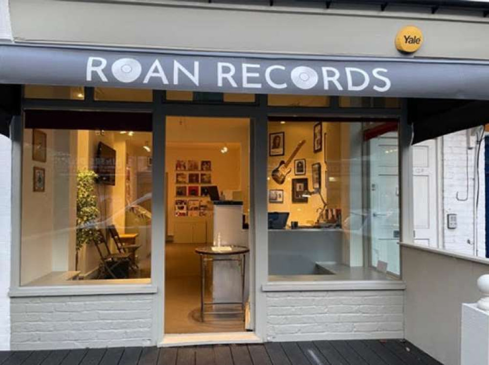 Roan Records on Teddington high street