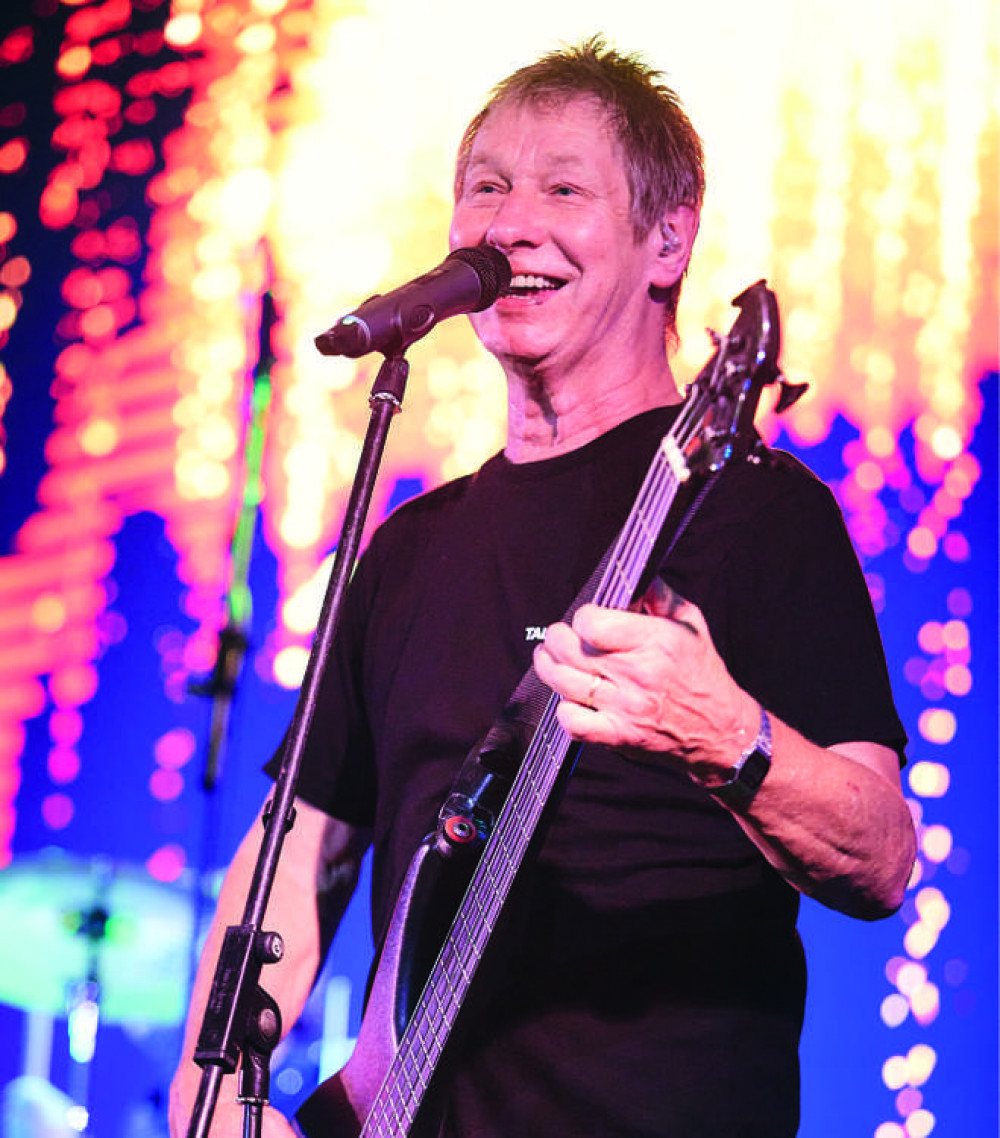 Bass guitarist John lives in Teddington (Image: Scott Wigglesworth) Bass guitarist John lives in Teddington (Image: Scott Wigglesworth)