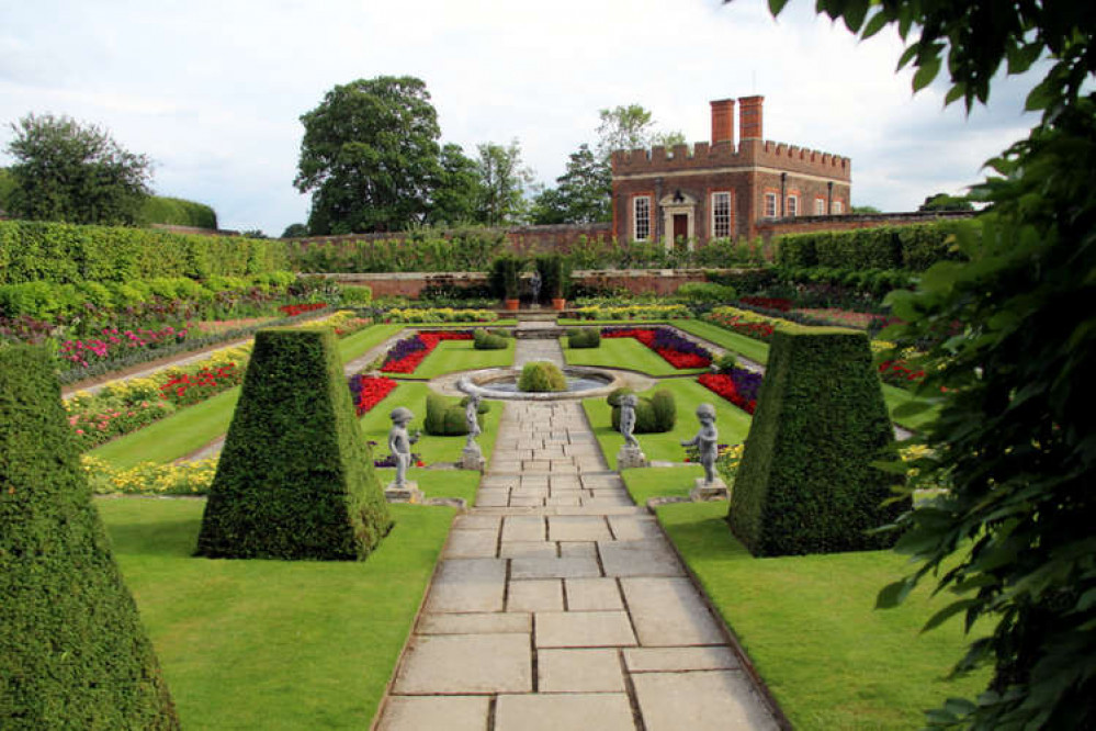 Hampton Court Palace's lavish gardens will feature in the new Secrets of the Royal Gardens series on More4 tonight