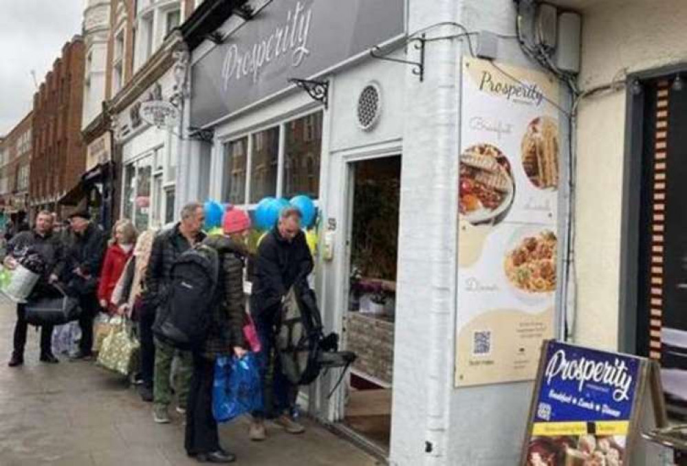 The Ukrainian Prosperity restaurant in Twickenham is organising a relief effort