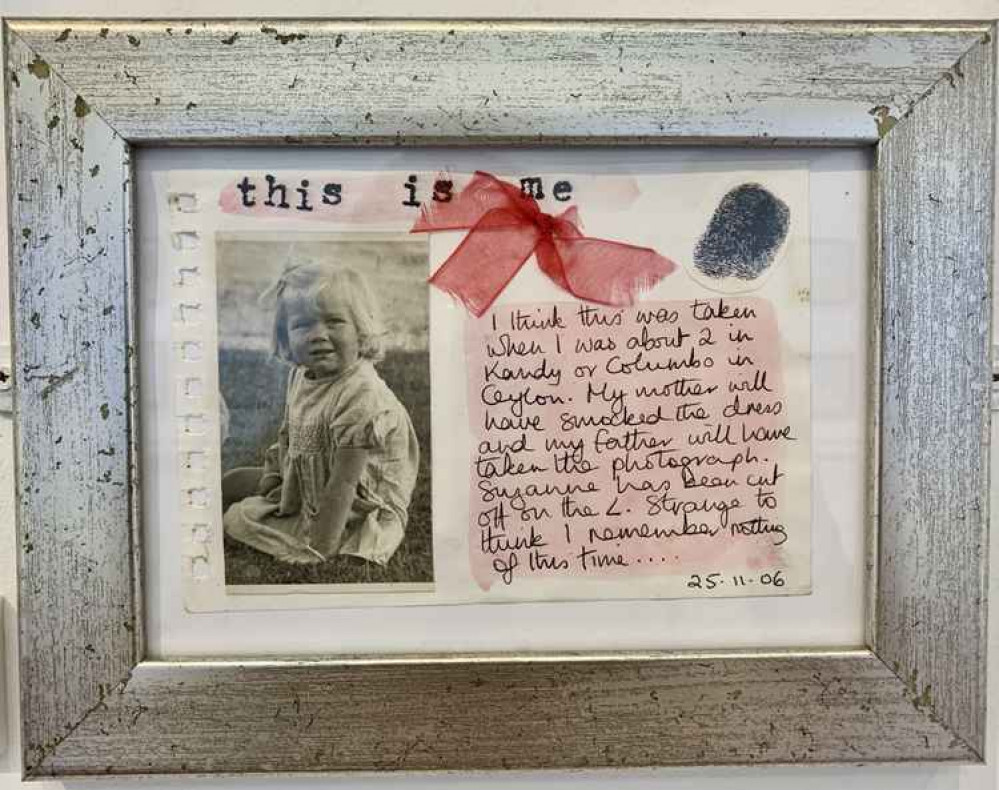 A page from one of Jackie's journals entitled 'This is Me'. A page from one of Jackie's journals entitled 'This is Me'.