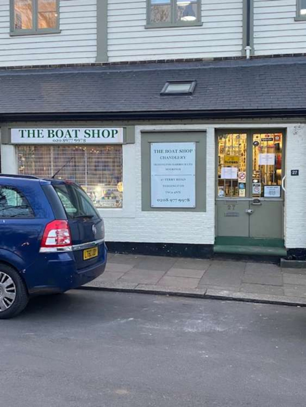 Malcolm and his son Howard ran The Boat Shop in Teddington Malcolm and his son Howard ran The Boat Shop in Teddington