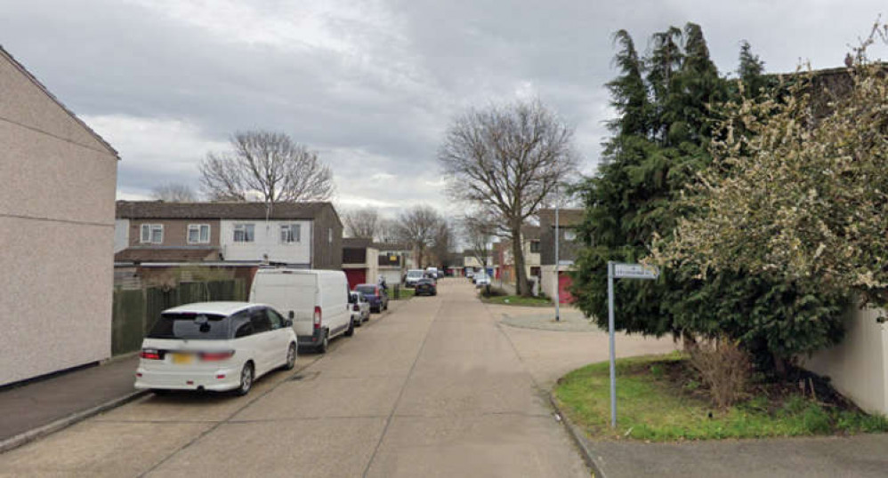 A home on Celandine Close, South Ockendon, was raided.