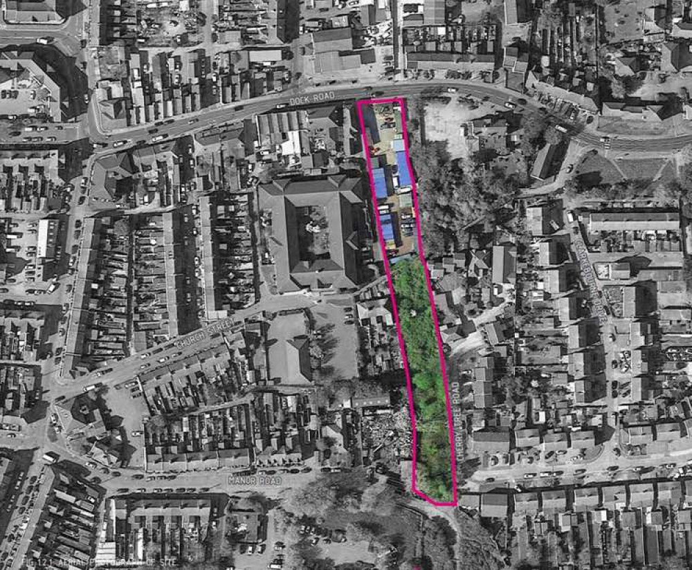 Where the news would have been sited in the middle of built-up Little Thurrock. Where the news would have been sited in the middle of built-up Little Thurrock.