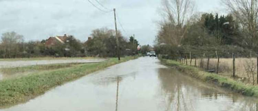 Residents in rural areas have been warned of standing water of low lying roads, including Fen Road and others near Bulphan.