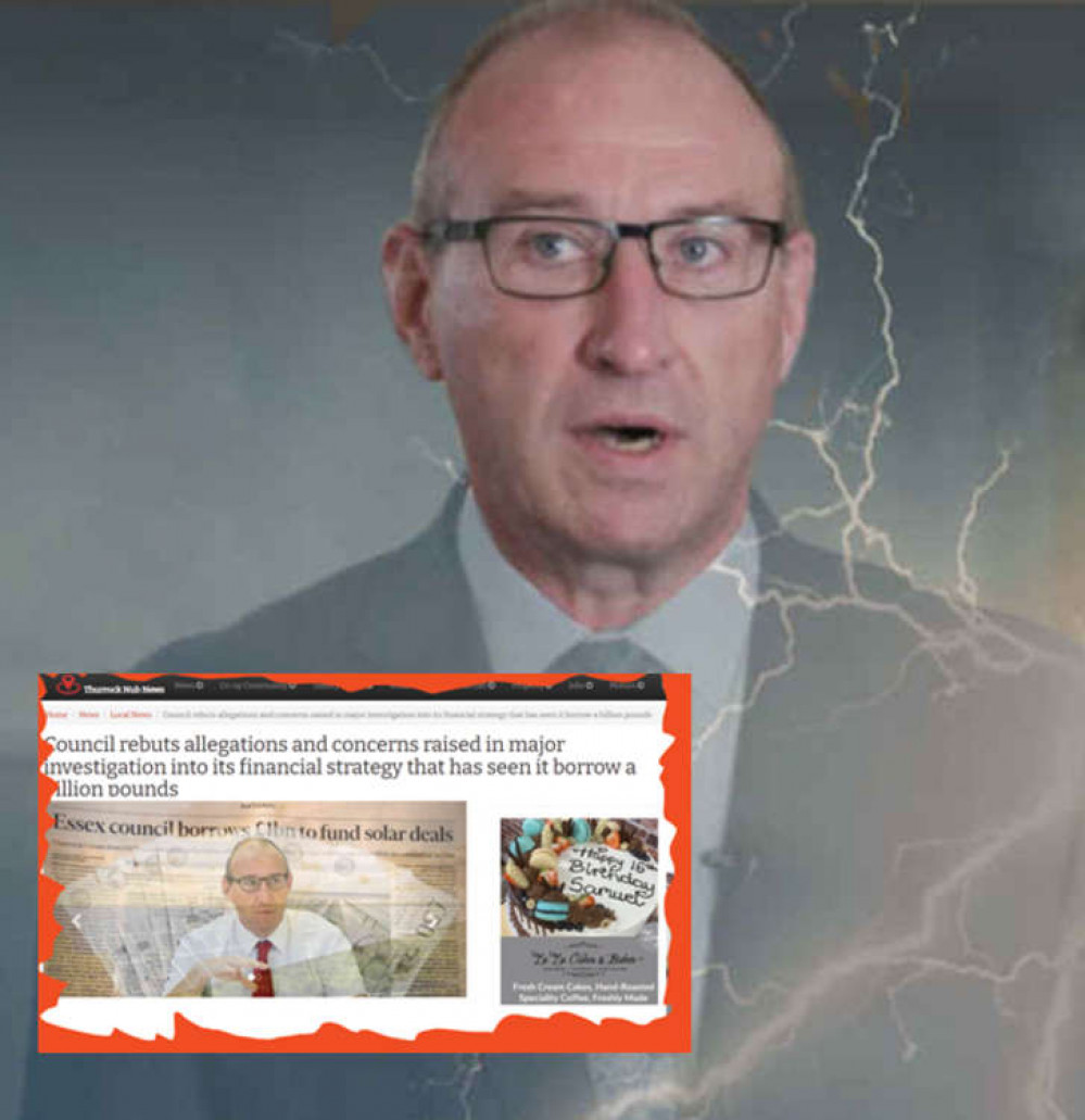 The council's financial director Sean Clark has been the epicentre of a two year storm about borrowing and investments