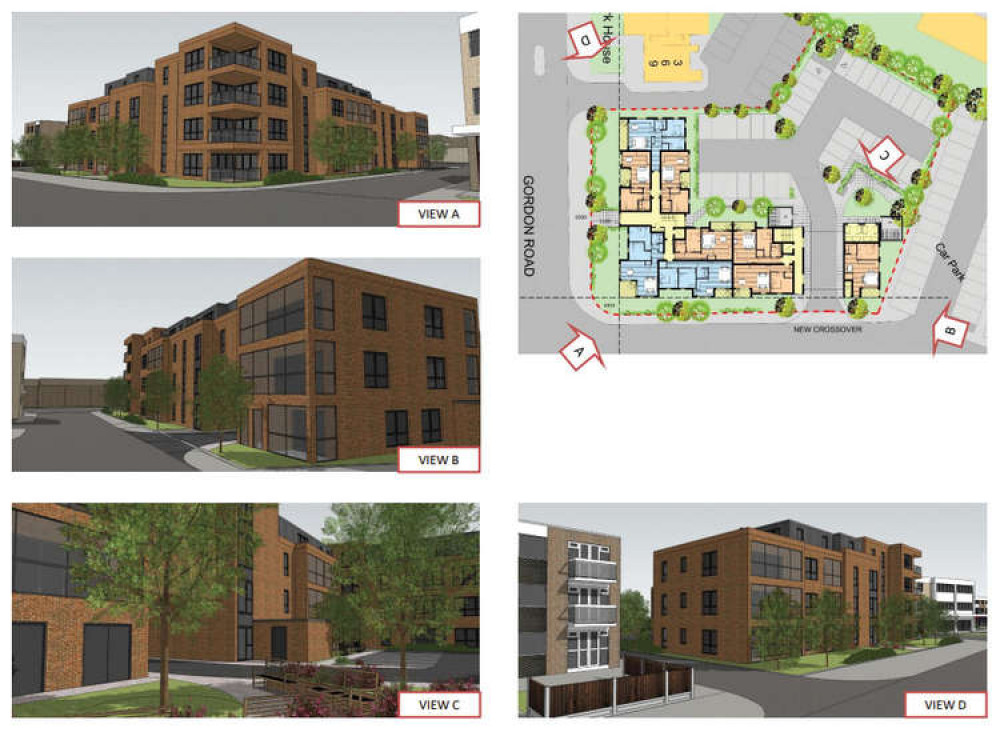 How the new flats will look.