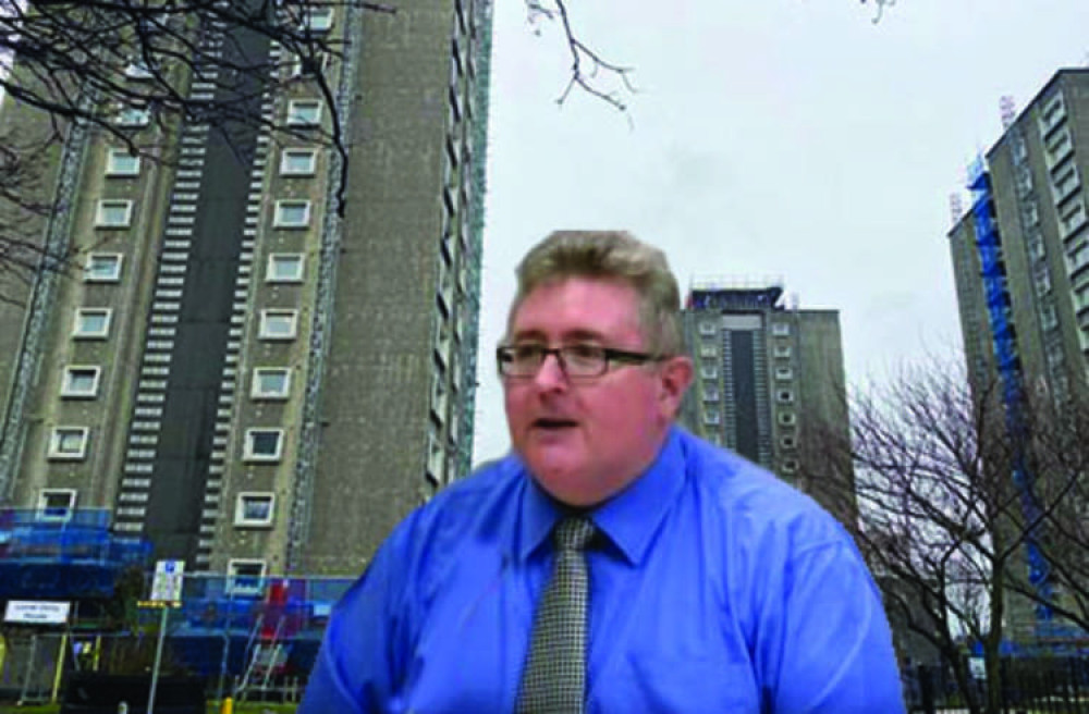 Cllr Rob Gledhill says he believes the tower blocks in Grays need to come down.