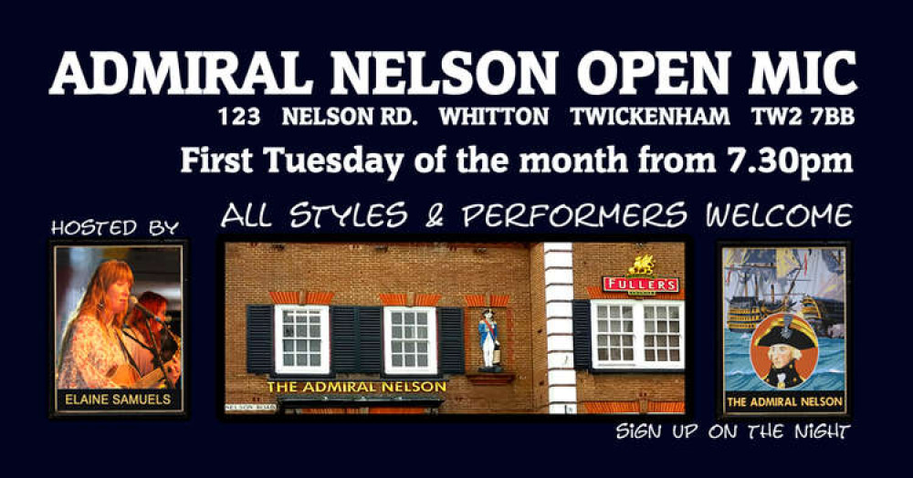 This is one of Elaine Samuels' fun, free and welcoming open mic nights. She hosts the evening and provides quality PA sound and lighting. This is one of Elaine Samuels' fun, free and welcoming open mic nights. She hosts the evening and provides quality PA sound and lighting.