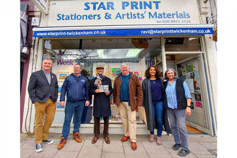 Earlier this week, a team from the Small Business Saturday Tour together with the Council's Business and Growth Lead Member, Cllr Richard Baker, and the Leader of the Council, Cllr Gareth Roberts. Credit: Richmond Borough Council. Earlier this week, a team from the Small Business Saturday Tour together with the Council's Business and Growth Lead Member, Cllr Richard Baker, and the Leader of the Council, Cllr Gareth Roberts. Credit: Richmond Borough Council.