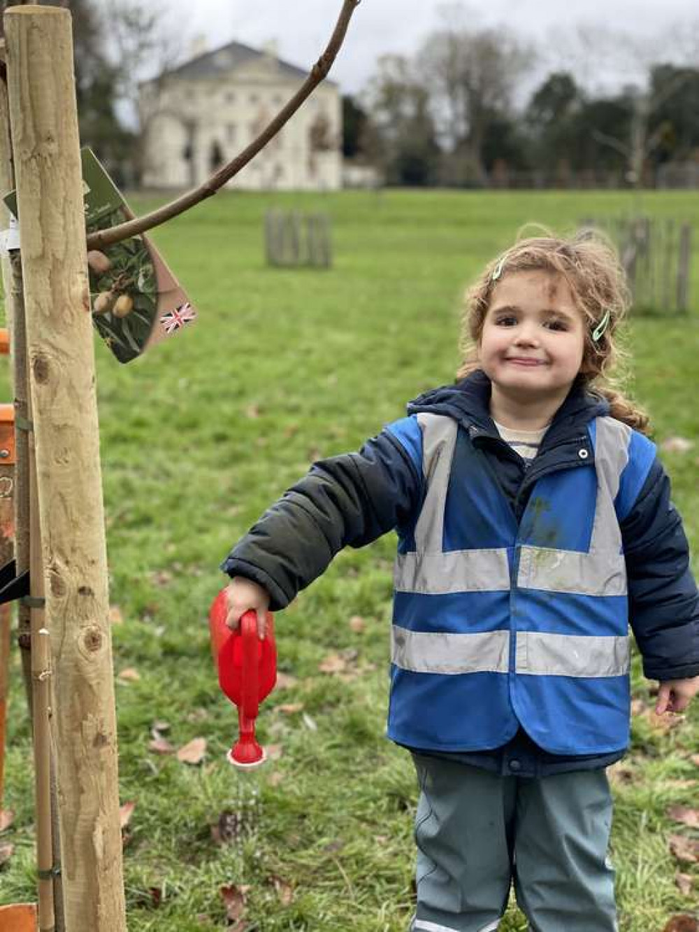 The new avenue of trees is just one of a series of initiatives by heritage charity to celebrate the Queen's 70 years on the throne.