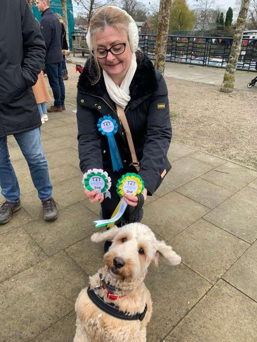 Dogs and Owners alike were thrilled to be surrounded by so many happy faces.