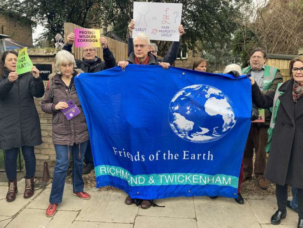 The plan has opponents including Friends of the Earth Richmond & Twickenham as well as Habitats & Heritage (H&H). The plan has opponents including Friends of the Earth Richmond & Twickenham as well as Habitats & Heritage (H&H).