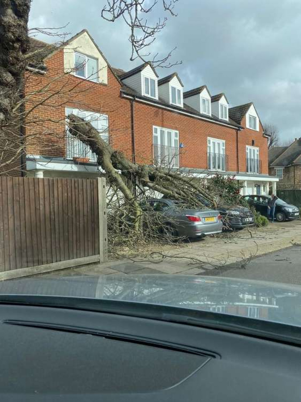 Damage already done to streets in the borough. Credit: Nub News.