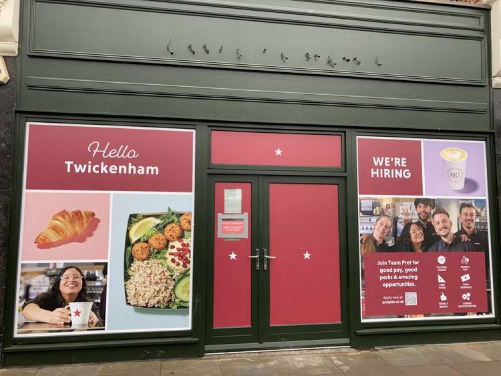 Pret a Manger has revealed details of its plans to open its first outlet in Twickenham, which includes efforts to find local charities where it can donate surplus food.