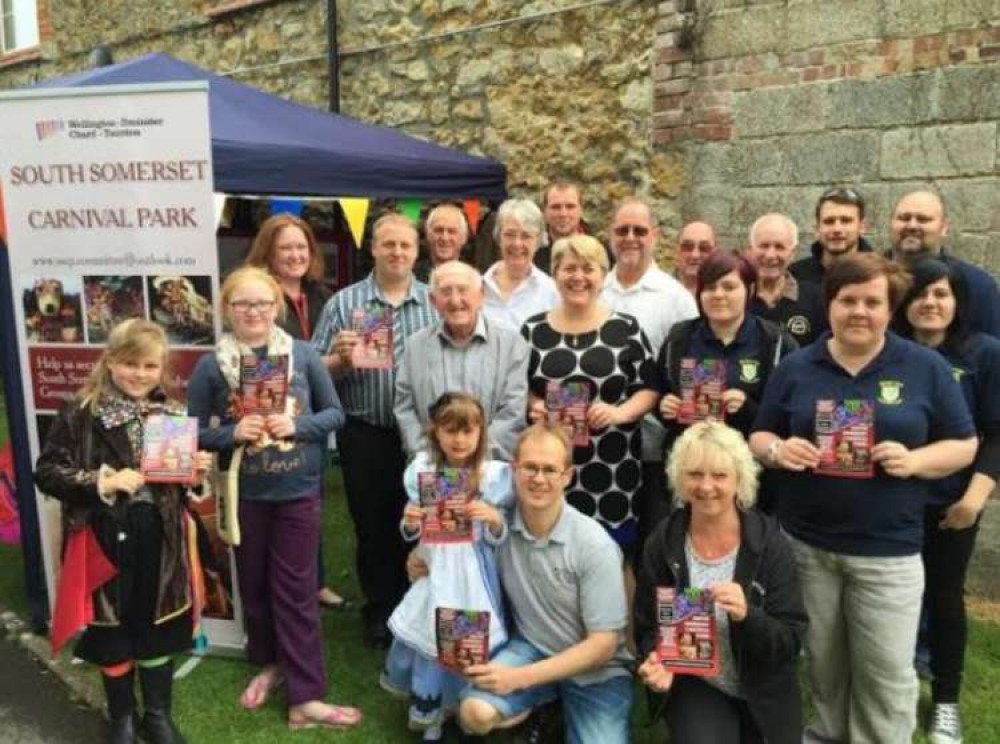 Councillors Jason Baker And Jenny Kenton Among The South Somerset Carnival Supporters Ilminster Town Council + South Somerset Carnival Park Committee