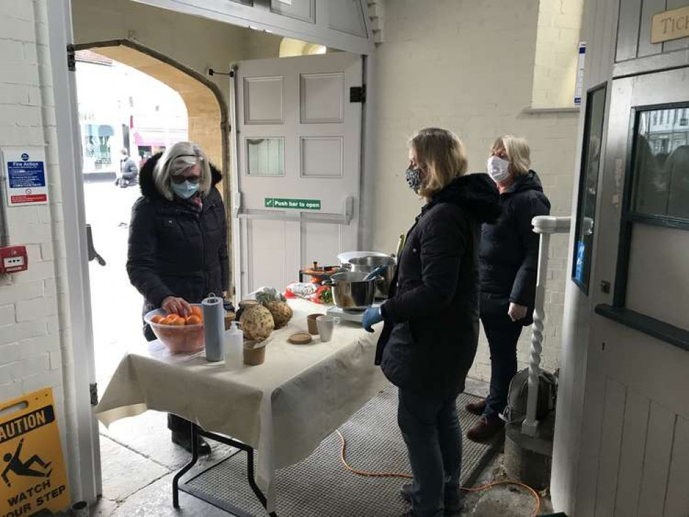 Everyone is welcome, for whatever reason, to come along for some yummy soup or just a friendly chat