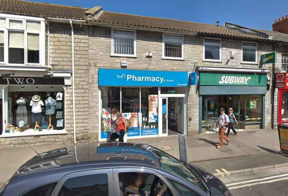 Tout's Pharmacy in Street High Street (Photo: Google Street View) Tout's Pharmacy in Street High Street (Photo: Google Street View)