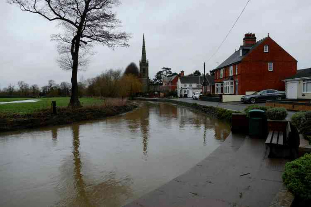 Levelling out: The waters by Riverside in Witherley