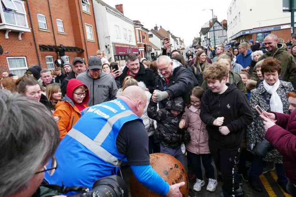 All smiles: Chief steward Noel Johnston gets families involved