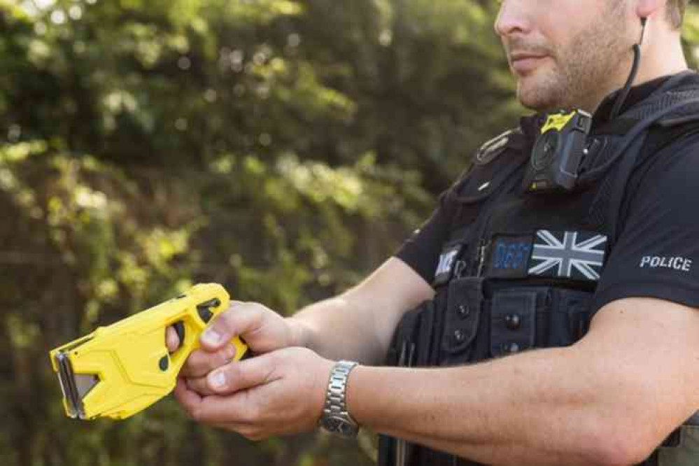 More access: Taser uplift from £10m ring-fenced funding