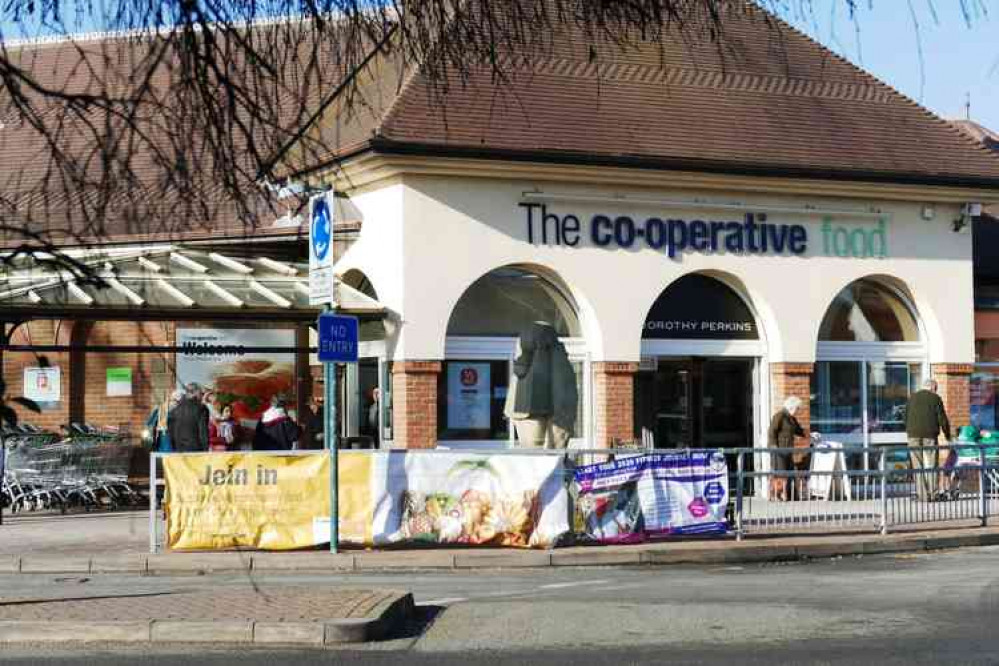 Showing co-operative spirit: The Station Stret store in Atherstone