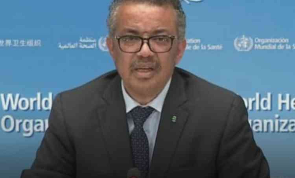 Clear warning: Dr Tedros Adhanom Ghebreyesus