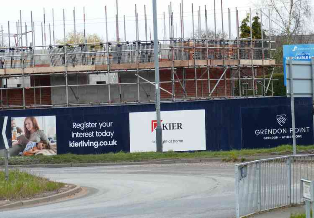 Grendon Point: Kier Living development has been on hold