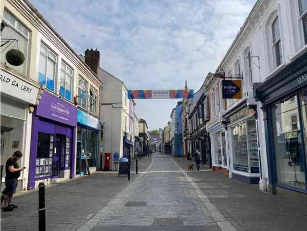 Similar landscape: Falmouth High Street