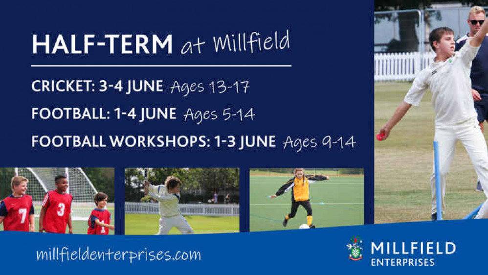 Summer half-term courses at Millfield Summer half-term courses at Millfield