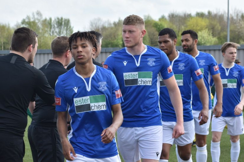 On a glorious sunny Saturday Leek Town took on play-off chasing Runcorn Linnets.