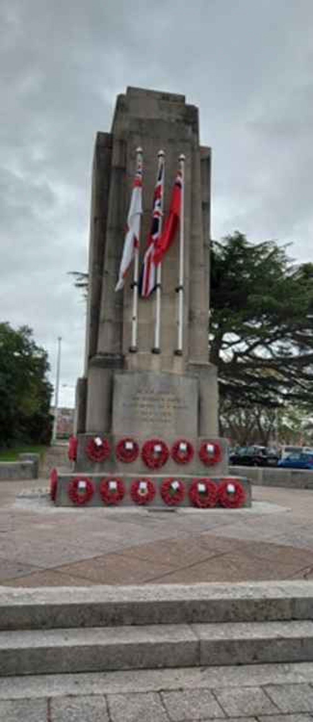 The Cenotaph on Remembrance Day