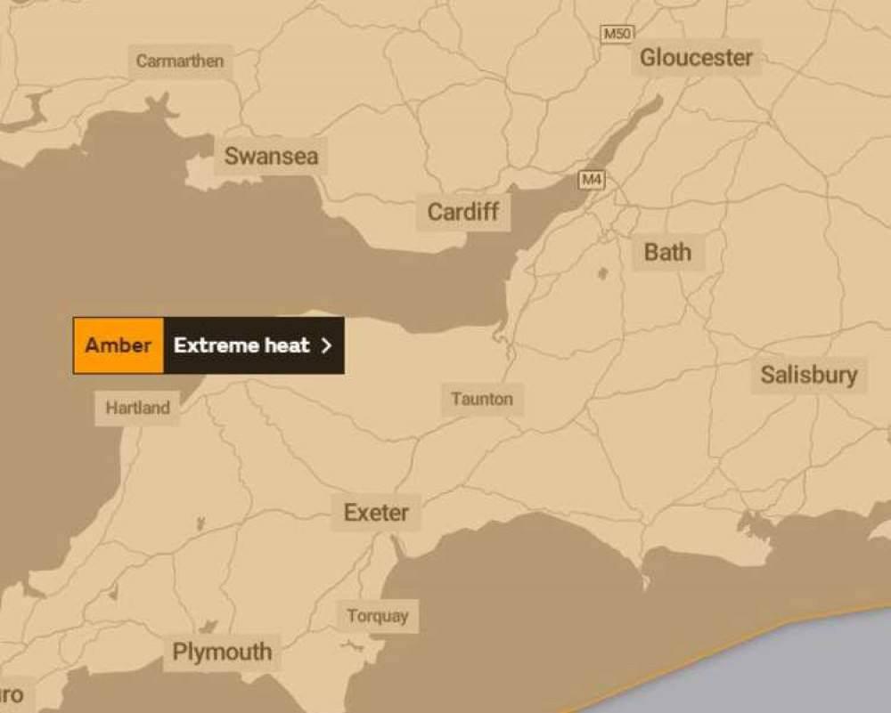 An amber weather warning has been issued (Photo: Met Office) An amber weather warning has been issued (Photo: Met Office)
