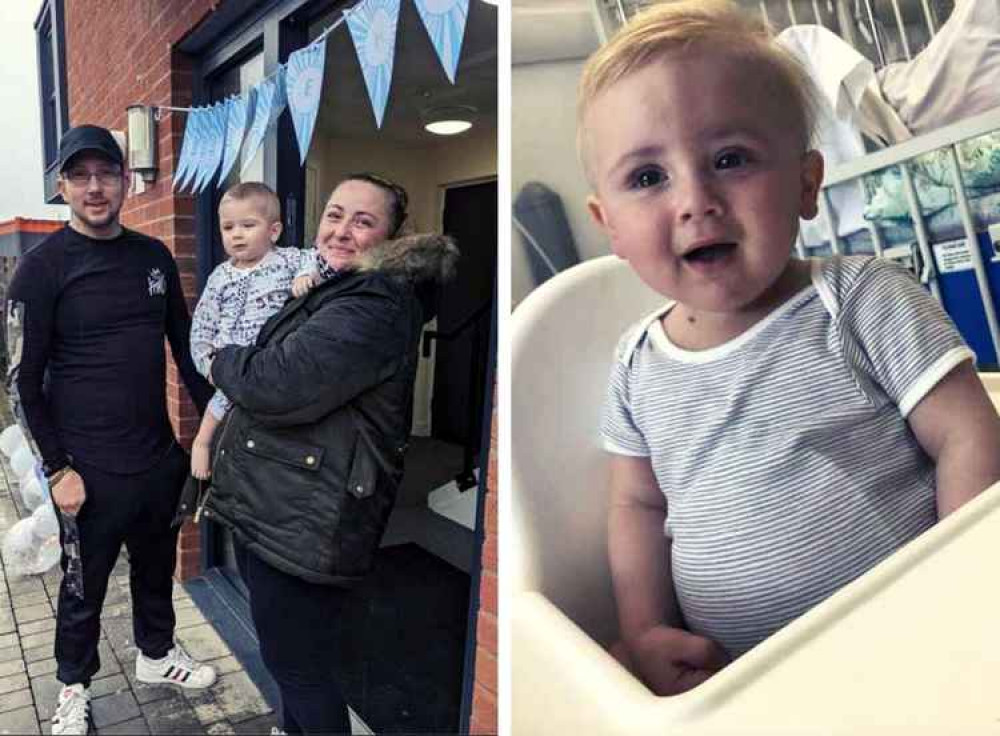 Baby Reign returned home on Wednesday Baby Reign returned home on Wednesday