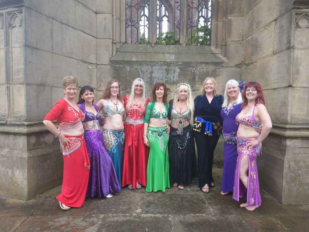 The ladies regularly perform at charity events and festivals The ladies regularly perform at charity events and festivals