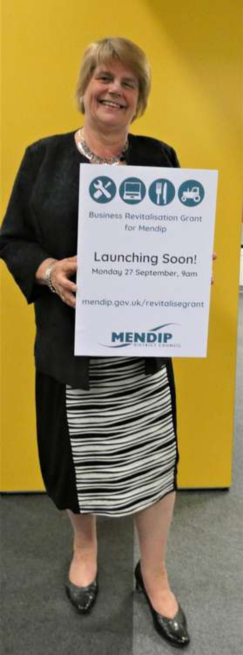 Leader of Mendip District Council Cllr Ros Wyke says helping businesses is a key priority for the council Leader of Mendip District Council Cllr Ros Wyke says helping businesses is a key priority for the council