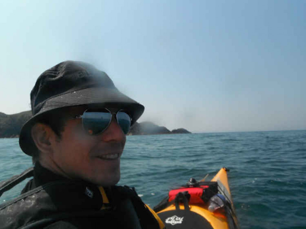 Paul on a kayaking trip Paul on a kayaking trip