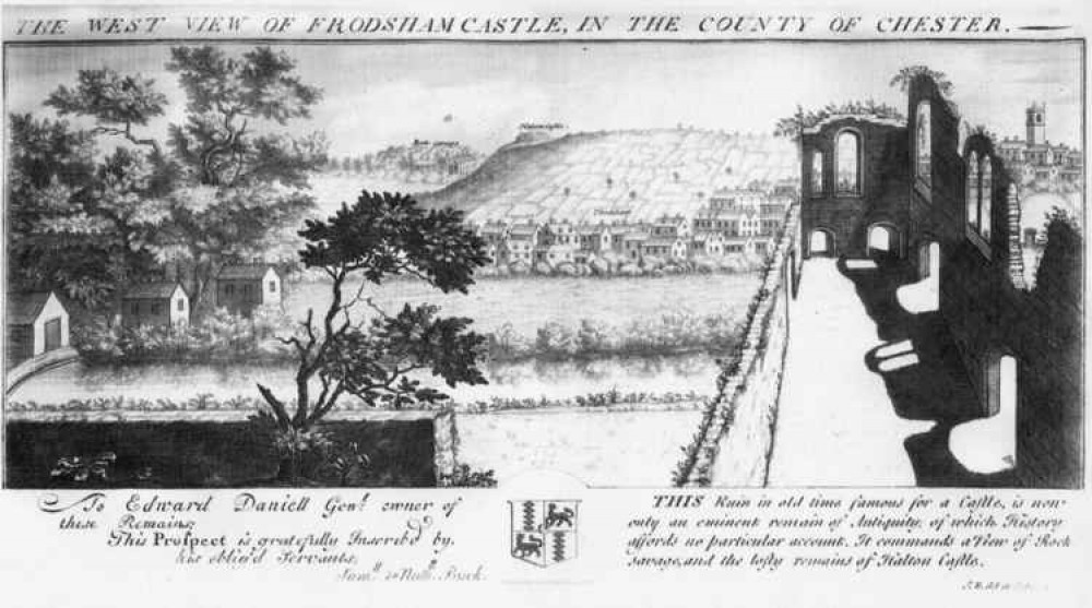 The Buck brothers' etching of the Castle. Image courtesy of Wikipedia.