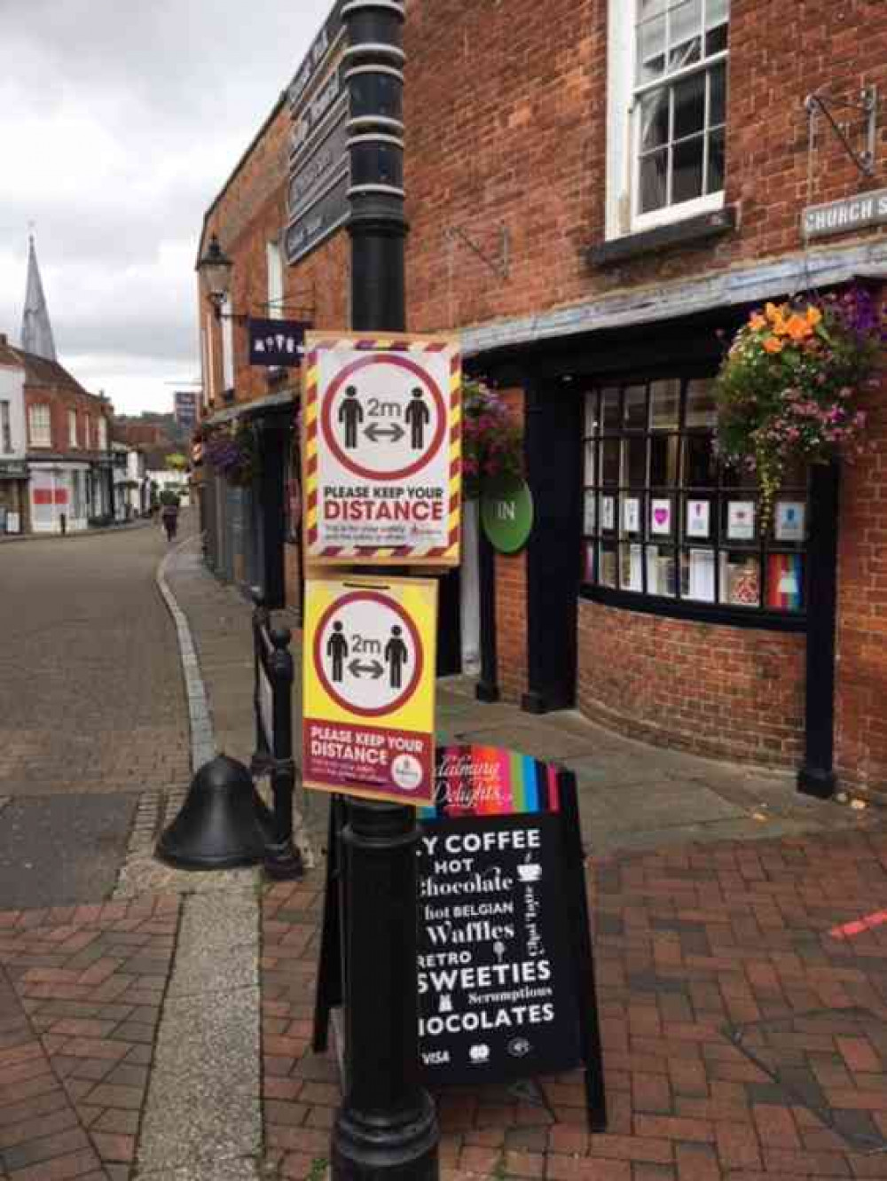 Signs in Church Street.