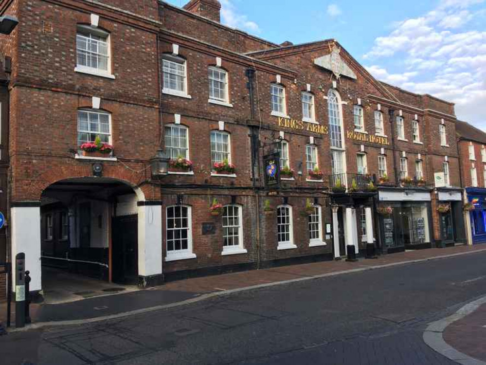 The King's Arms and Royal Hotel.