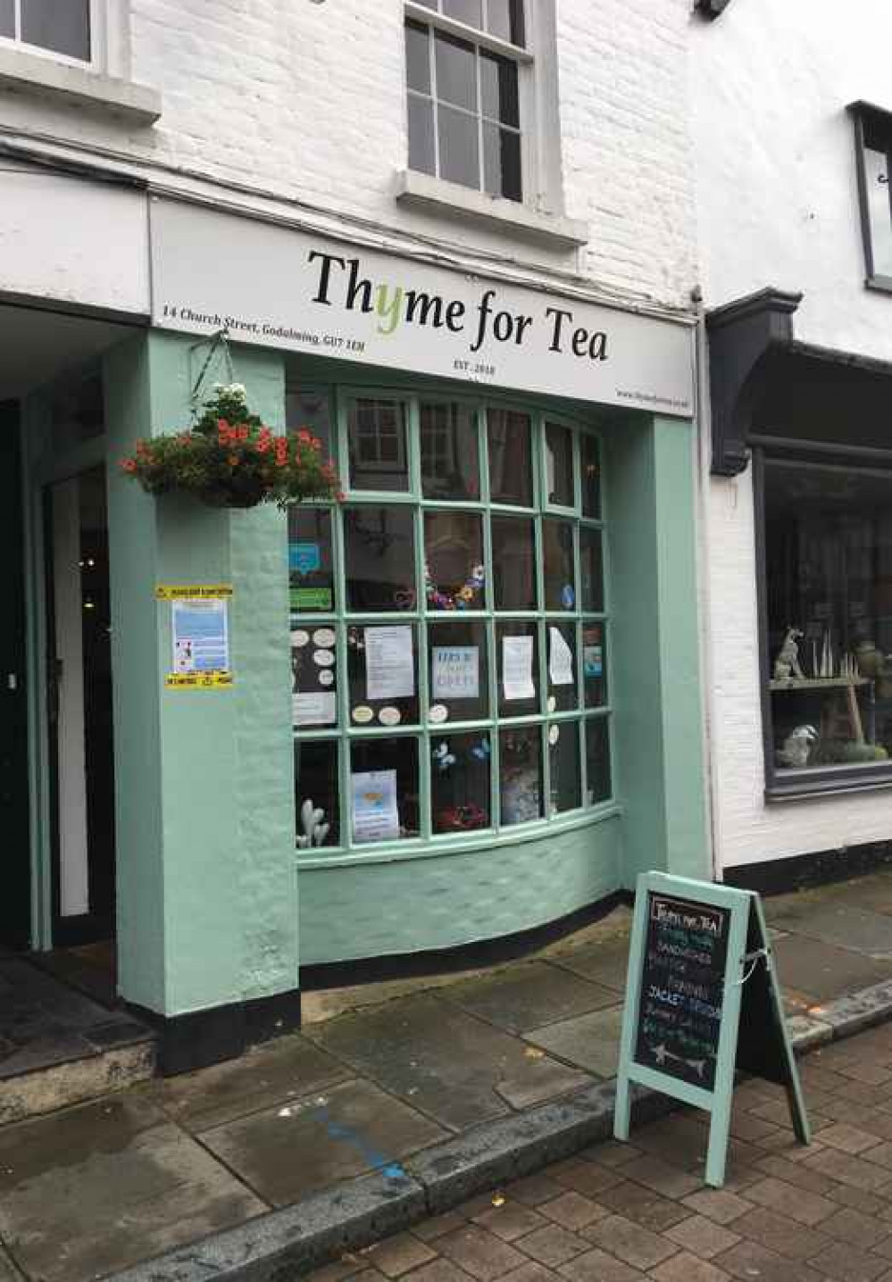 Thyme for Tea in Church Street.