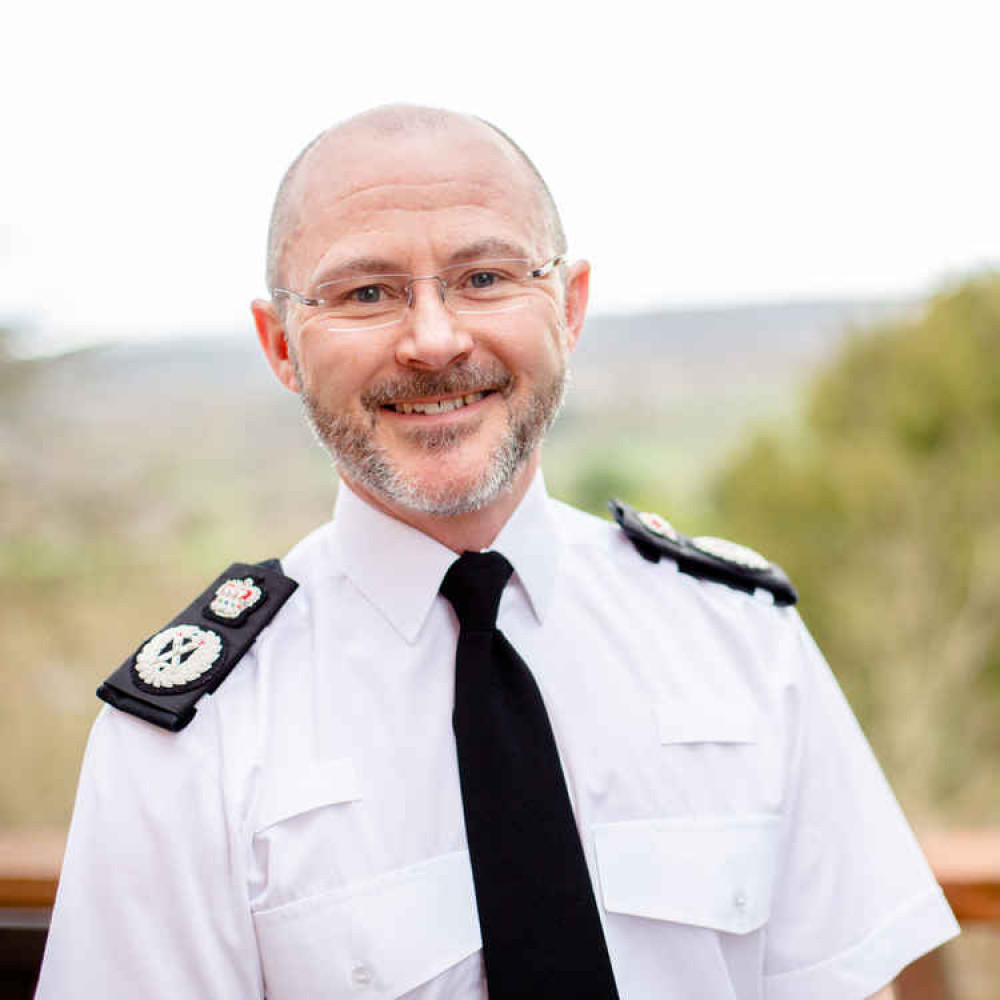 Surrey Police Chief Constable Gavin Stephens.