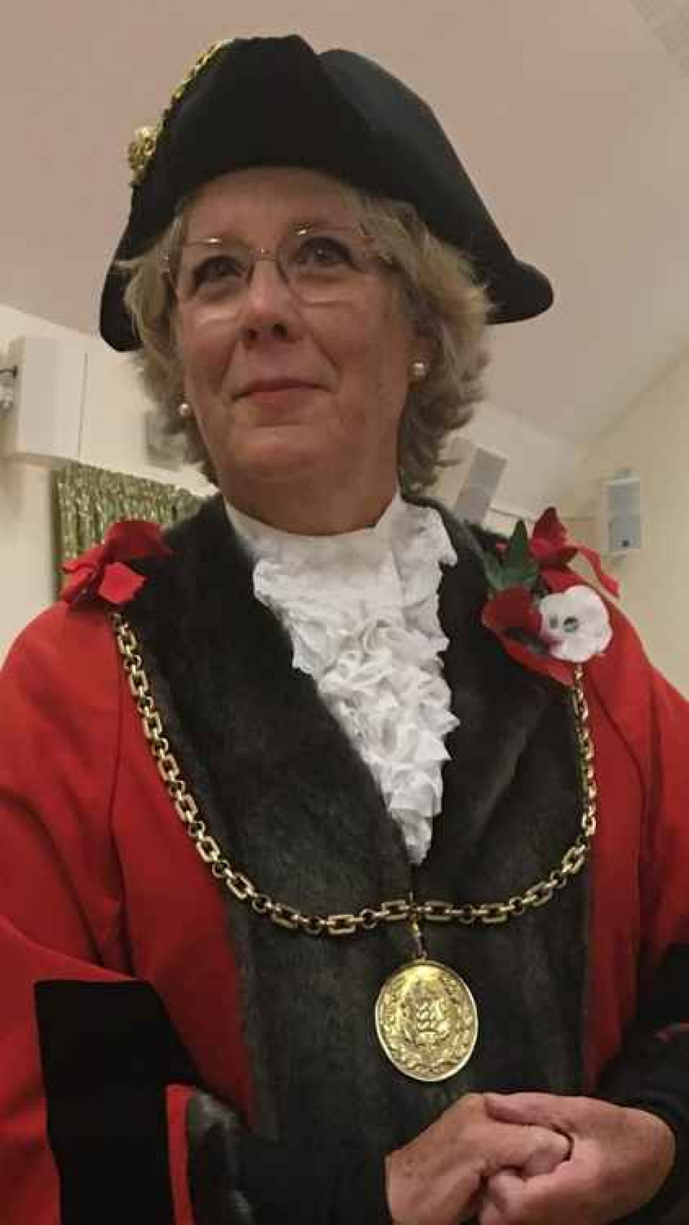 Godalming Mayor Penny Rivers.