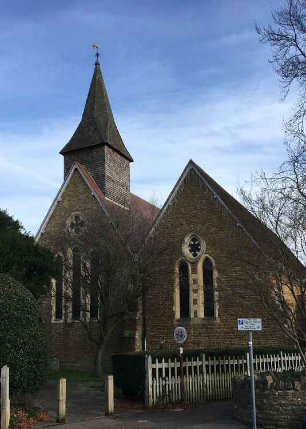 St John's Church in Farncombe has suffered from bad behaviour from the youths.