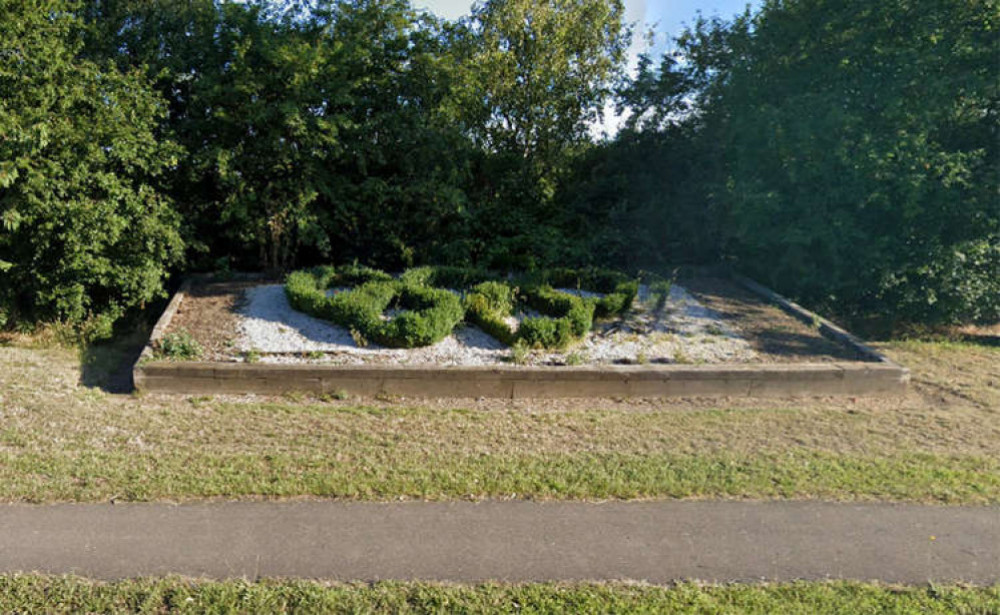 The Olympic bed pictured last year after a clean-up. 