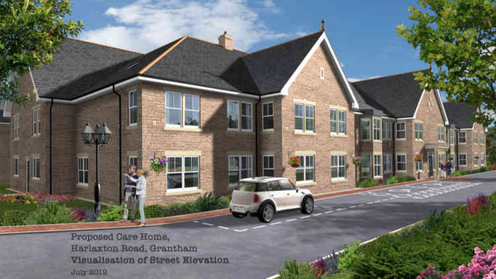 Artist's impression of the proposed care home