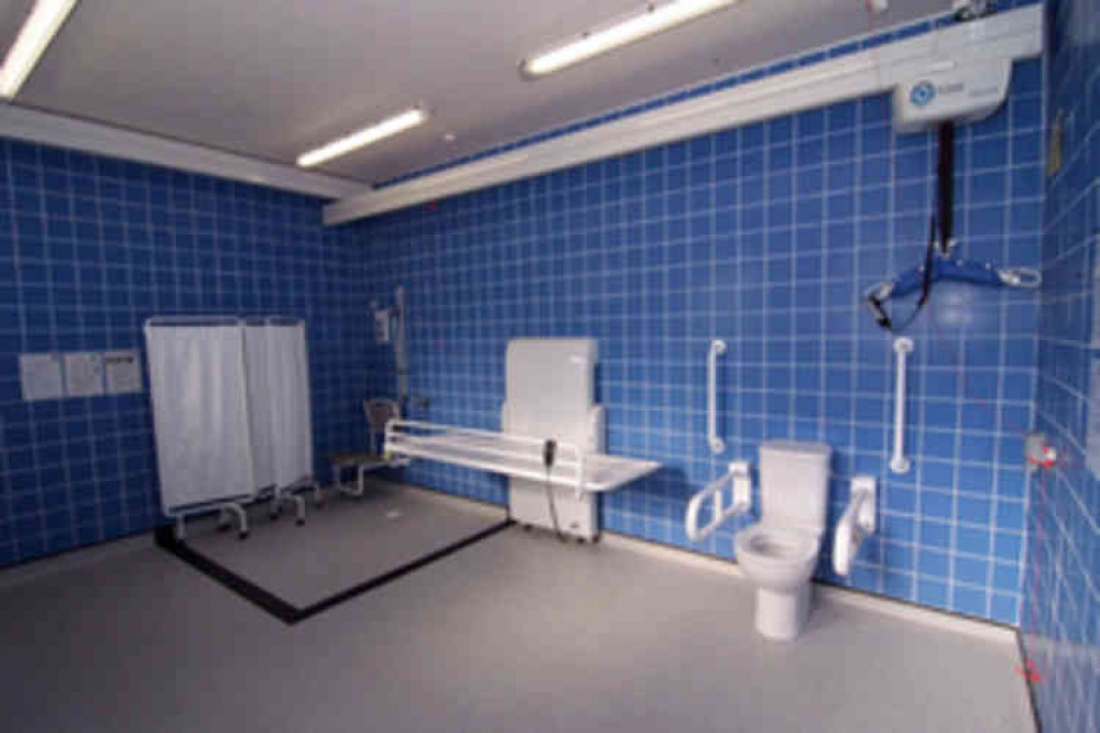 Example of a Changes Places toilet. Photo: Changing Places Consortium