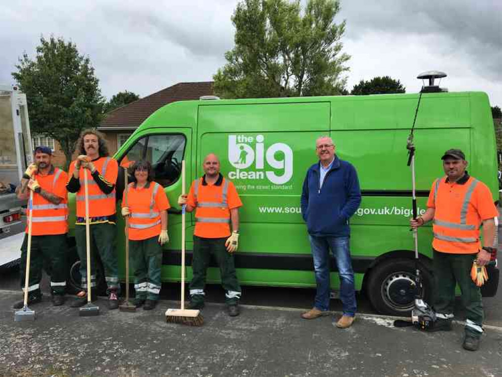 The Big Clean team